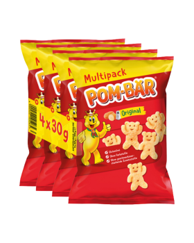 Kellys Pom­ Baer Original Multi­ Pack, 4 Pkg. a 30 g, 120g